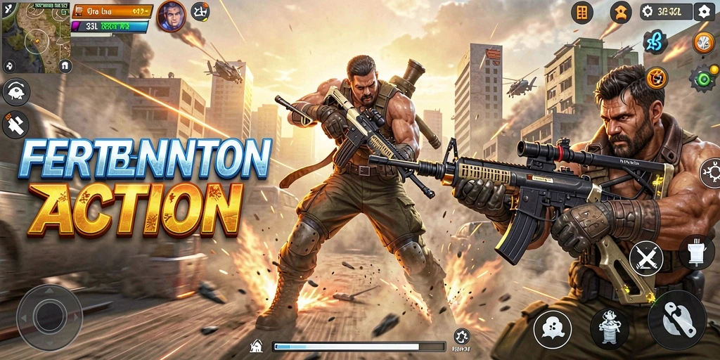 Tampilan gameplay seru dari 33L dengan aksi mendebarkan.