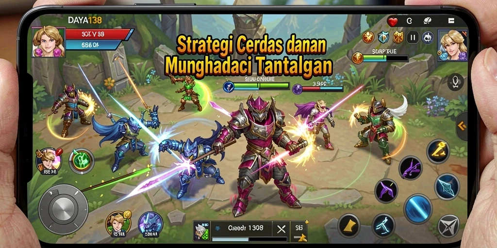 Tampilan gameplay DAYA138 yang menantang dan interaktif.