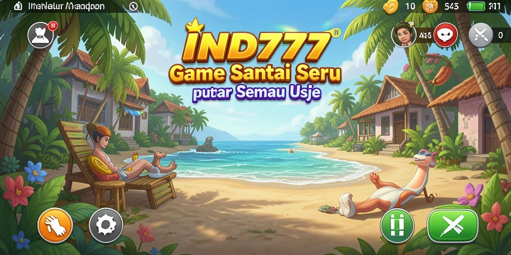 Tampilan gameplay IND777 yang menyenangkan dan penuh warna.