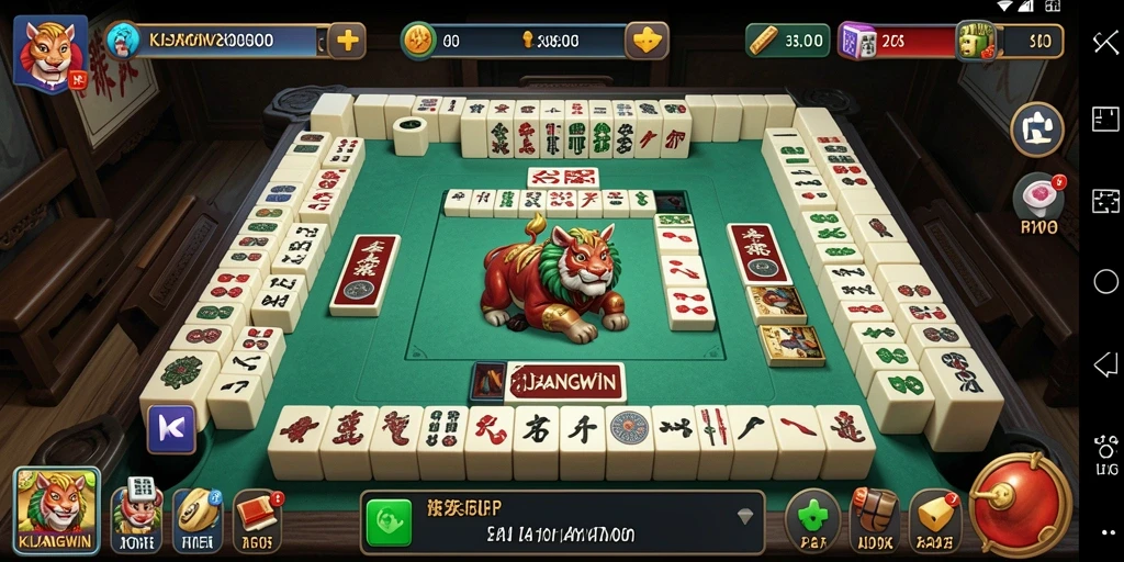 Gameplay seru dari KIJANGWIN yang memikat para pecinta Mahjong.
