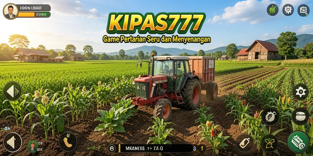 Gameplay seru KIPAS777 dengan beragam aktivitas bertani.