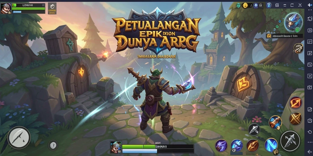 Tampilan gameplay LDN11 yang seru dan mendebarkan.