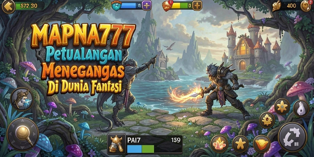 Screenshot gameplay dari MAPNA777 yang menunjukkan petualangan epik.