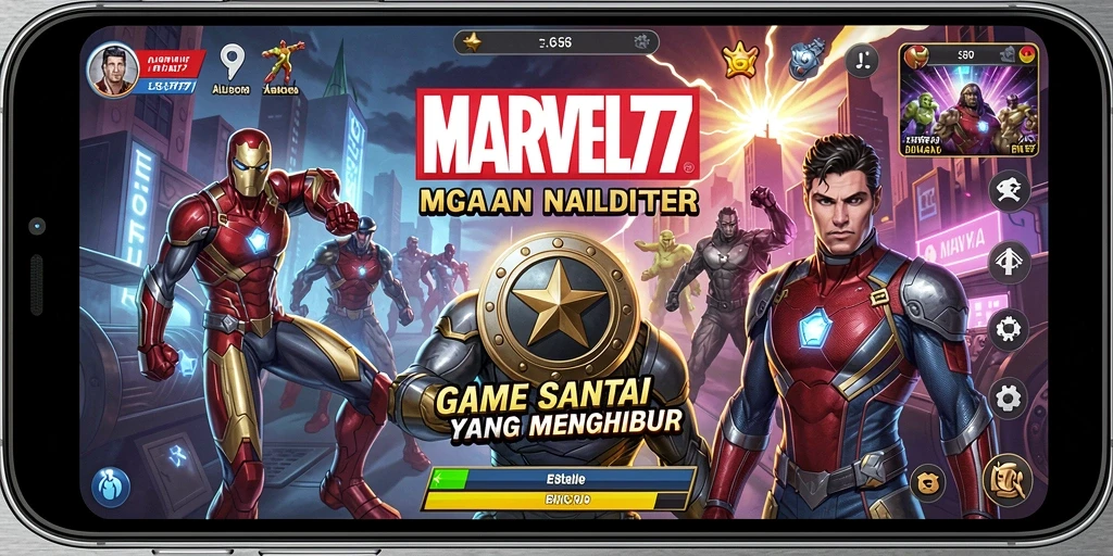 Screenshot gameplay MARVEL77 yang menunjukkan keseruan permainan Casual.