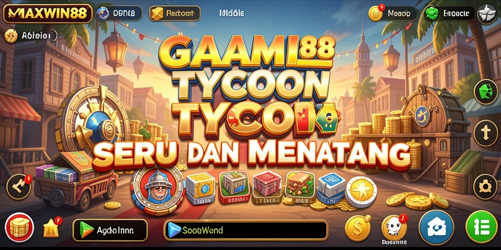 Tampilan menarik dari gameplay Tycoon di MAXWIN88.