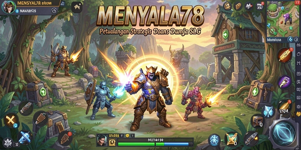 Tampilan menarik dari gameplay <strong>MENYALA78</strong> yang penuh strategi.