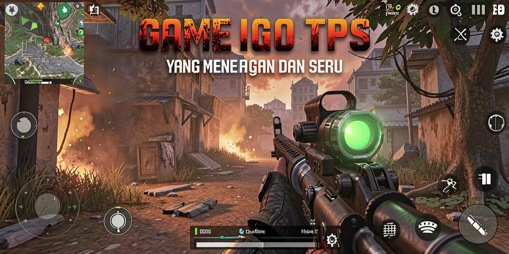 Screenshot ODDIGO menampilkan gameplay TPS yang seru dan mengasyikkan.