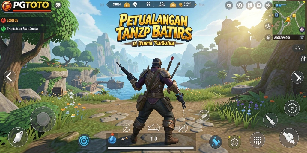 Tampilan gameplay PGTOTO yang menarik dalam dunia terbuka.